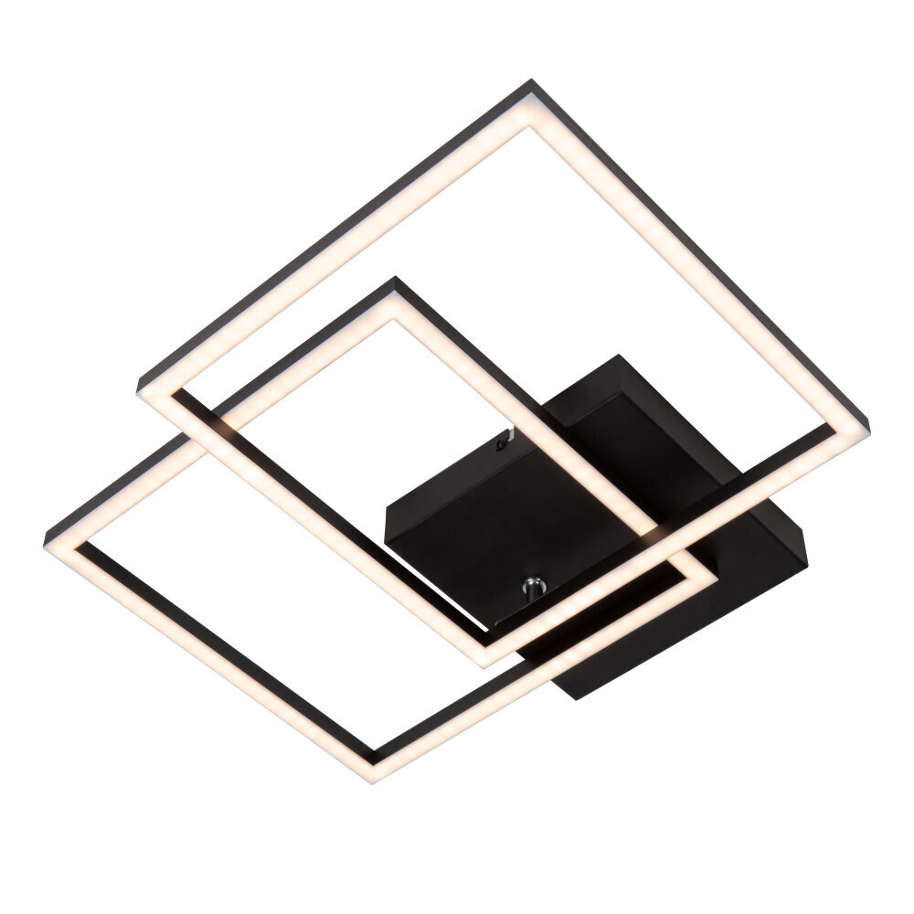 Lucide ARIANNE - Plafonnière - LED - CCT - 1x23W 2700K/4000K - Zwart Lucide ARIANNE - Plafonnière - LED - CCT - 1x23W 2700K/4000K - Zwart