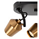 Lucide EMILE - Plafondspot - Ø 23 cm - 3xGU10 (MR16) - Mat Goud / Messing
