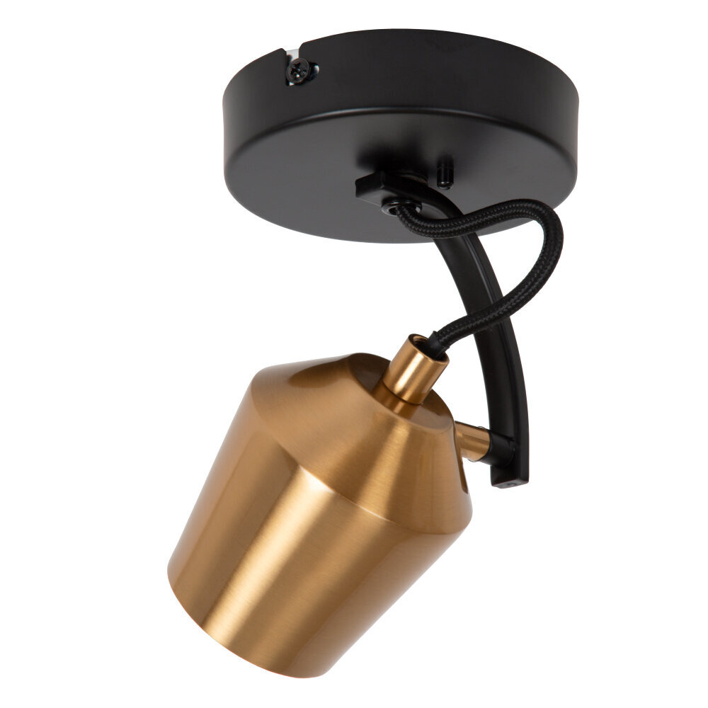 Lucide EMILE - Plafondspot - Ø 10,5 cm - 1xGU10 (MR16) - Mat Goud / Messing Lucide EMILE - Plafondspot - Ø 10,5 cm - 1xGU10 (MR16) - Mat Goud / Messing