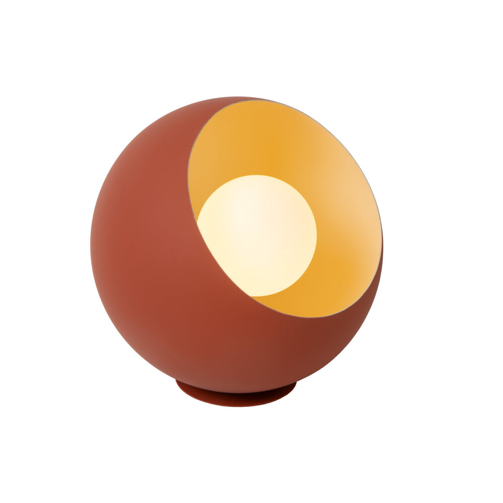 Lucide DOREDOS - Tafellamp - Ø 20 cm - 1xE27 - Terracotta