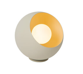 Lucide DOREDOS - Tafellamp - Ø 20 cm - 1xE27 - Beige Lucide DOREDOS - Tafellamp - Ø 20 cm - 1xE27 - Beige