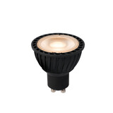 Lucide MR16 - Led lamp - Ø 5 cm - LED - GU10 (MR16) - 1x5W 2700K - Dag/nacht sensor - Zwart