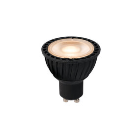Lucide MR16 - Led lamp - Ø 5 cm - LED - GU10 (MR16) - 1x5W 2700K - Dag/nacht sensor - Zwart