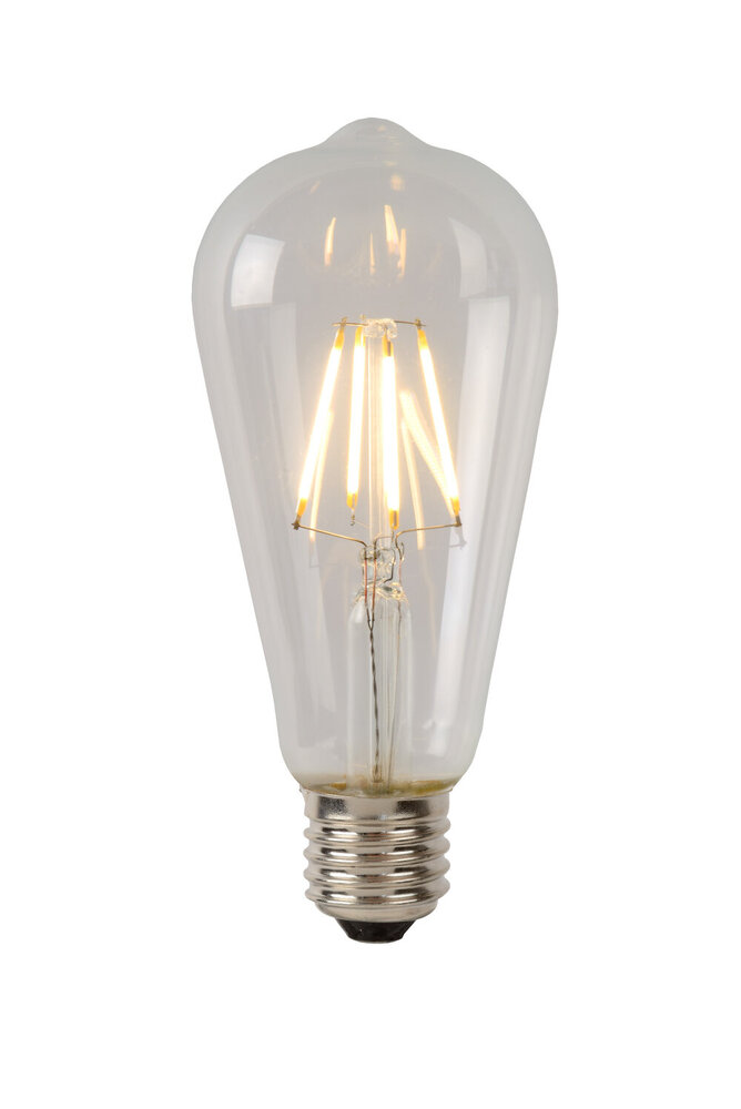 Lucide ST64 Class B - Filament lamp - Ø 6,4 cm - LED Dimb. - E27 - 1x7W 2700K - Transparant Lucide ST64 Class B - Filament lamp - Ø 6,4 cm - LED Dimb. - E27 - 1x7W 2700K - Transparant