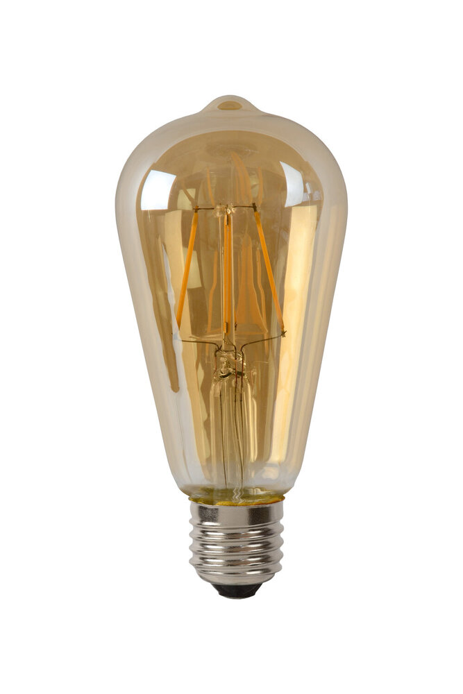 Lucide ST64 - Filament lamp - Ø 6,4 cm - LED Dimb. - E27 - 1x5W 2700K - Amber Lucide ST64 - Filament lamp - Ø 6,4 cm - LED Dimb. - E27 - 1x5W 2700K - Amber