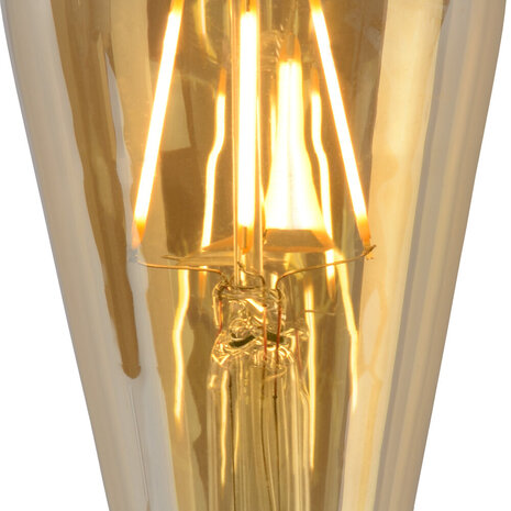 Lucide ST64 - Filament lamp - Ø 6,4 cm - LED Dimb. - E27 - 1x5W 2700K - Amber Lucide ST64 - Filament lamp - Ø 6,4 cm - LED Dimb. - E27 - 1x5W 2700K - Amber