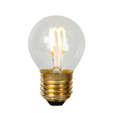 Lucide G45 - Filament lamp - Ø 4,5 cm - LED Dimb. - E27 - 1x3W 2700K - Transparant Lucide G45 - Filament lamp - Ø 4,5 cm - LED Dimb. - E27 - 1x3W 2700K - Transparant