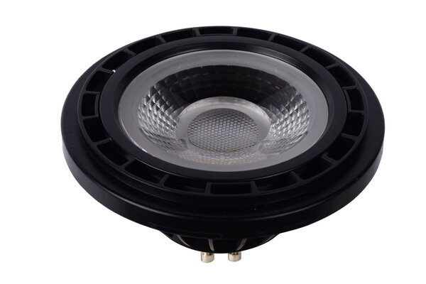 Lucide ES111 - Led lamp - Ø 11 cm - LED Dim to warm - GU10 (MR16) - 1x12W 2200K/3000K - Zwart