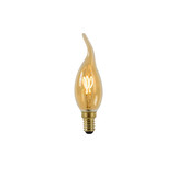 Lucide CT35 - Filament lamp - Ø 3,5 cm - LED Dimb. - E14 - 1x3W 2200K - Amber Lucide CT35 - Filament lamp - Ø 3,5 cm - LED Dimb. - E14 - 1x3W 2200K - Amber