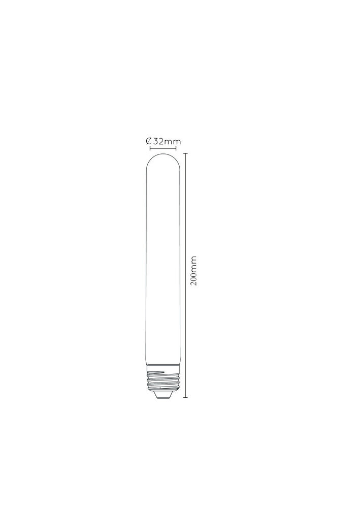 Lucide T32 - Filament lamp - Ø 3,2 cm - LED Dimb. - E27 - 1x4,9W 2200K - Amber Lucide T32 - Filament lamp - Ø 3,2 cm - LED Dimb. - E27 - 1x4,9W 2200K - Amber