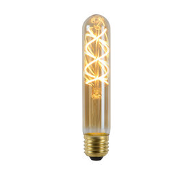 Lucide T32 - Filament lamp - Ø 3 cm - LED Dimb. - E27 - 1x4,9W 2200K - Amber Lucide T32 - Filament lamp - Ø 3 cm - LED Dimb. - E27 - 1x4,9W 2200K - Amber