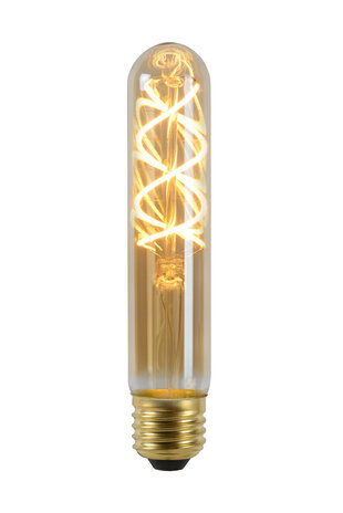 Lucide T32 - Filament lamp - Ø 3 cm - LED Dimb. - E27 - 1x4,9W 2200K - Amber Lucide T32 - Filament lamp - Ø 3 cm - LED Dimb. - E27 - 1x4,9W 2200K - Amber
