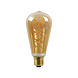 Lucide ST64 - Filament lamp - Ø 6,4 cm - LED Dimb. - E27 - 1x4,9W 2200K - Amber Lucide ST64 - Filament lamp - Ø 6,4 cm - LED Dimb. - E27 - 1x4,9W 2200K - Amber