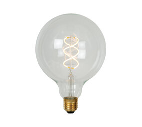Lucide G125 - Filament lamp - Ø 12,5 cm - LED Dimb. - E27 - 1x4,9W 2700K - Transparant Lucide G125 - Filament lamp - Ø 12,5 cm - LED Dimb. - E27 - 1x4,9W 2700K - Transparant