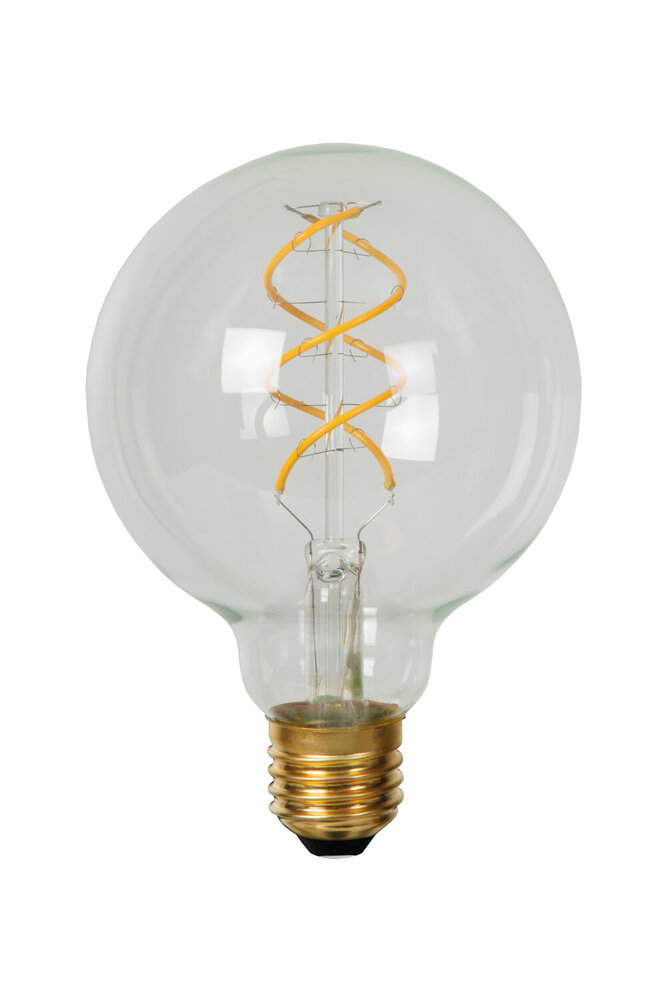Lucide G95 - Filament lamp - Ø 9,5 cm - LED Dimb. - E27 - 1x4,9W 2700K - Transparant Lucide G95 - Filament lamp - Ø 9,5 cm - LED Dimb. - E27 - 1x4,9W 2700K - Transparant