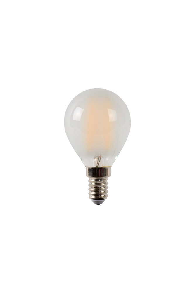 Lucide P45 - Filament lamp - Ø 4,5 cm - LED Dimb. - E14 - 1x4W 2700K - mat Lucide P45 - Filament lamp - Ø 4,5 cm - LED Dimb. - E14 - 1x4W 2700K - mat