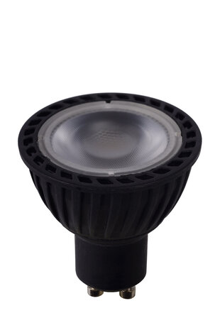Lucide MR16 - Led lamp - Ø 5 cm - LED Dim to warm - GU10 (MR16) - 1x5W 2200K/3000K - Zwart Lucide MR16 - Led lamp - Ø 5 cm - LED Dim to warm - GU10 (MR16) - 1x5W 2200K/3000K - Zwart