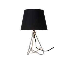 Lucide GITTA - Tafellamp - Ø 17 cm - 1xE14 - Chroom Lucide GITTA - Tafellamp - Ø 17 cm - 1xE14 - Chroom