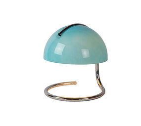 Lucide CATO - Tafellamp - Ø 23,5 cm - 1xE27 - Blauw Lucide CATO - Tafellamp - Ø 23,5 cm - 1xE27 - Blauw