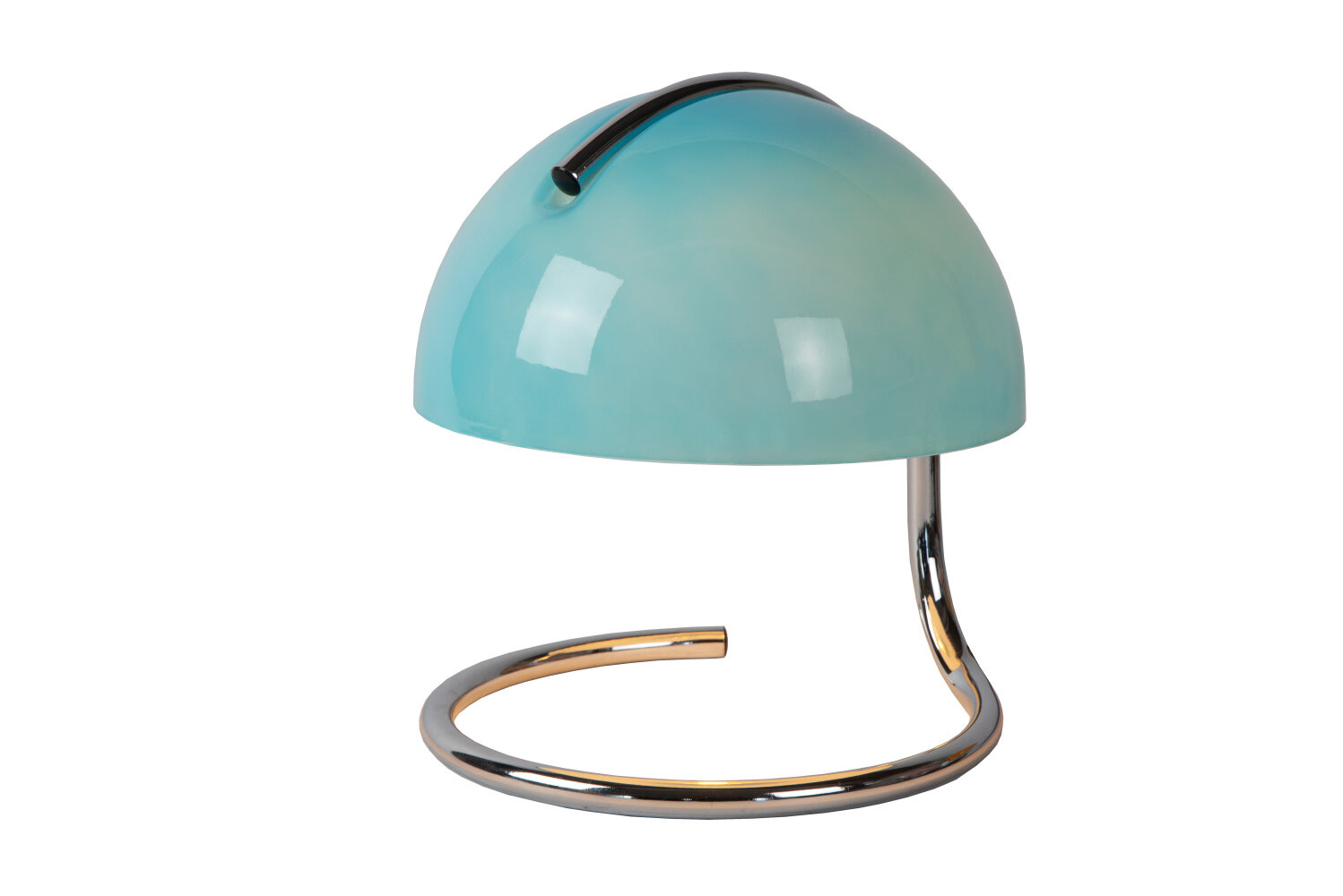 Lucide CATO - Tafellamp - Ø 23,5 cm - 1xE27 - Blauw