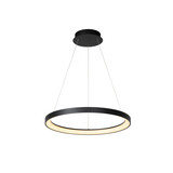 Lucide VIDAL - Hanglamp - Ø 58 cm - LED Dimb. - 1x48W 2700K - Zwart Lucide VIDAL - Hanglamp - Ø 58 cm - LED Dimb. - 1x48W 2700K - Zwart