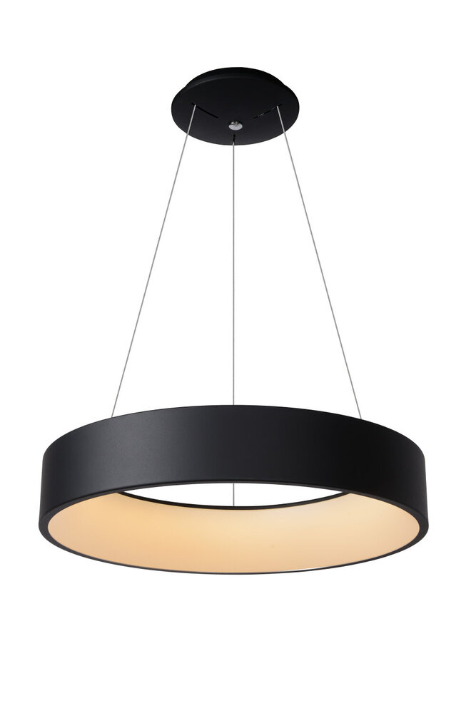 Lucide TALOWE LED - Hanglamp - Ø 60 cm - LED Dimb. - 1x39W 3000K - Zwart Lucide TALOWE LED - Hanglamp - Ø 60 cm - LED Dimb. - 1x39W 3000K - Zwart
