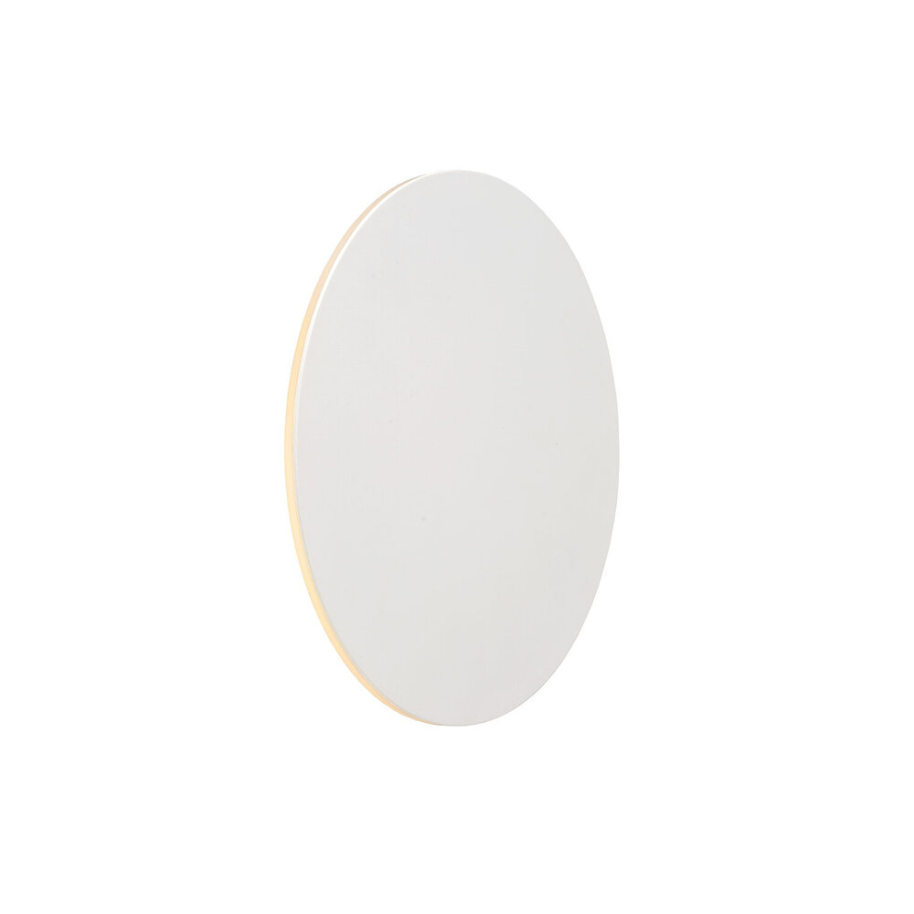 Lucide EKLYPS LED - Wandlamp - Ø 25 cm - LED - 1x9W 3000K - Wit