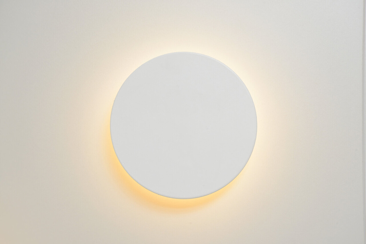 Lucide EKLYPS LED - Wandlamp - Ø 15 cm - LED - 1x7W 3000K - Wit Lucide EKLYPS LED - Wandlamp - Ø 15 cm - LED - 1x7W 3000K - Wit