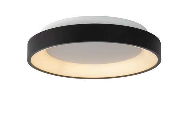 Lucide VIDAL - Plafonnière - Ø 28 cm - LED Dimb. - 1x20W 2700K - Zwart Lucide VIDAL - Plafonnière - Ø 28 cm - LED Dimb. - 1x20W 2700K - Zwart