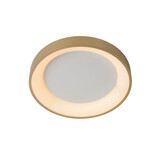 Lucide VIDAL - Plafonnière - Ø 28 cm - LED Dimb. - 1x20W 2700K - Mat Goud / Messing Lucide VIDAL - Plafonnière - Ø 28 cm - LED Dimb. - 1x20W 2700K - Mat Goud / Messing