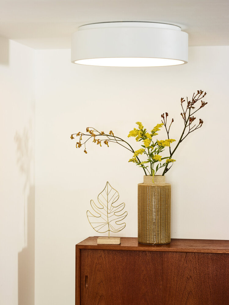 Lucide TALOWE LED - Plafonnière - Ø 45,5 cm - LED Dimb. - 1x30W 3000K - Wit Lucide TALOWE LED - Plafonnière - Ø 45,5 cm - LED Dimb. - 1x30W 3000K - Wit