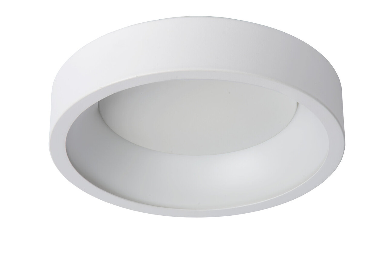 Lucide TALOWE LED - Plafonnière - Ø 30 cm - LED Dimb. - 1x20W 3000K - Wit Lucide TALOWE LED - Plafonnière - Ø 30 cm - LED Dimb. - 1x20W 3000K - Wit