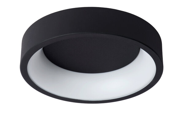 Lucide TALOWE LED - Plafonnière - Ø 30 cm - LED Dimb. - 1x20W 3000K - Zwart Lucide TALOWE LED - Plafonnière - Ø 30 cm - LED Dimb. - 1x20W 3000K - Zwart
