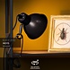Lucide MOYS - Klemlamp - 1xE27 - Zwart Lucide MOYS - Klemlamp - 1xE27 - Zwart