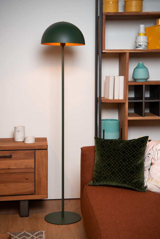 Lucide SIEMON - Vloerlamp - Ø 35 cm - 1xE27 - Groen Lucide SIEMON - Vloerlamp - Ø 35 cm - 1xE27 - Groen