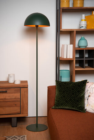 Lucide SIEMON - Vloerlamp - Ø 35 cm - 1xE27 - Groen Lucide SIEMON - Vloerlamp - Ø 35 cm - 1xE27 - Groen