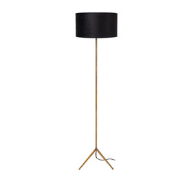 Lucide TONDO - Vloerlamp - Ø 38 cm - 1xE27 - Mat Goud / Messing Lucide TONDO - Vloerlamp - Ø 38 cm - 1xE27 - Mat Goud / Messing