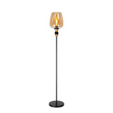 Lucide ILONA - Vloerlamp - Ø 34 cm - 1xE27 - Amber Lucide ILONA - Vloerlamp - Ø 34 cm - 1xE27 - Amber