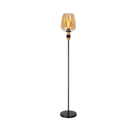 Lucide ILONA - Vloerlamp - Ø 34 cm - 1xE27 - Amber Lucide ILONA - Vloerlamp - Ø 34 cm - 1xE27 - Amber