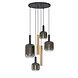 Lucide JOANET - Hanglamp - Ø 65 cm - 3xE27 - Messing
