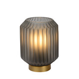 Lucide SUENO - Tafellamp - Ø 13 cm - 1xE14 - Grijs Lucide SUENO - Tafellamp - Ø 13 cm - 1xE14 - Grijs