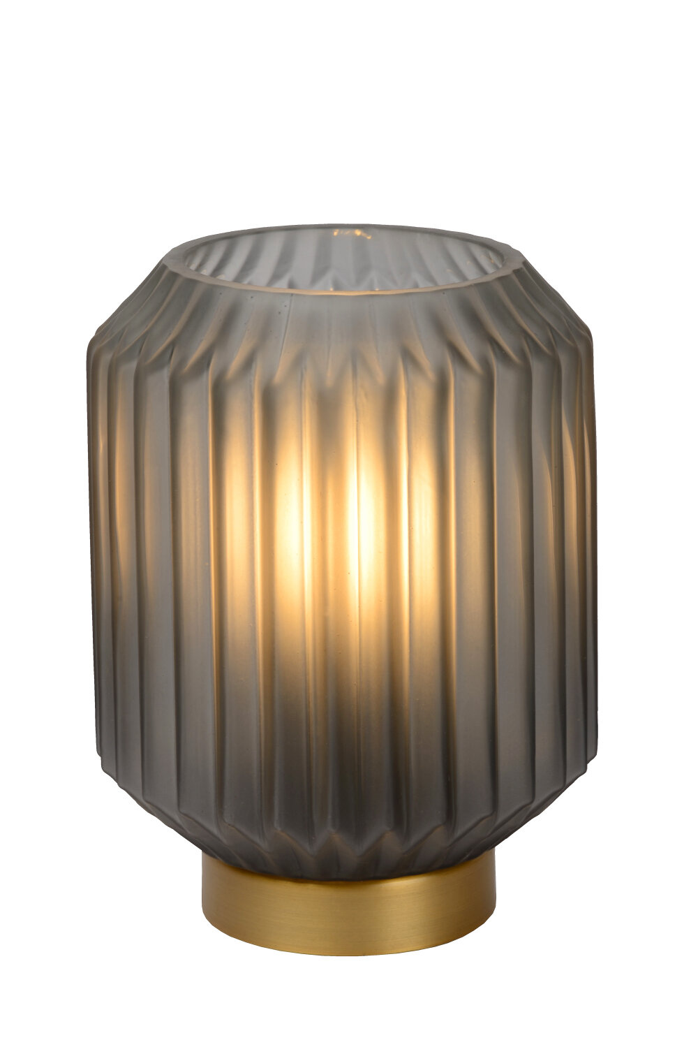 Lucide SUENO - Tafellamp - Ø 13 cm - 1xE14 - Grijs