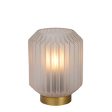 Lucide SUENO - Tafellamp - Ø 13 cm - 1xE14 - Wit Lucide SUENO - Tafellamp - Ø 13 cm - 1xE14 - Wit