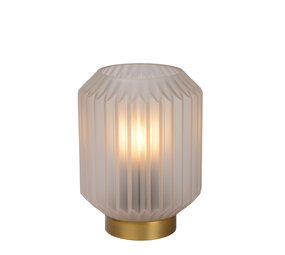 Lucide SUENO - Tafellamp - Ø 13 cm - 1xE14 - Wit Lucide SUENO - Tafellamp - Ø 13 cm - 1xE14 - Wit