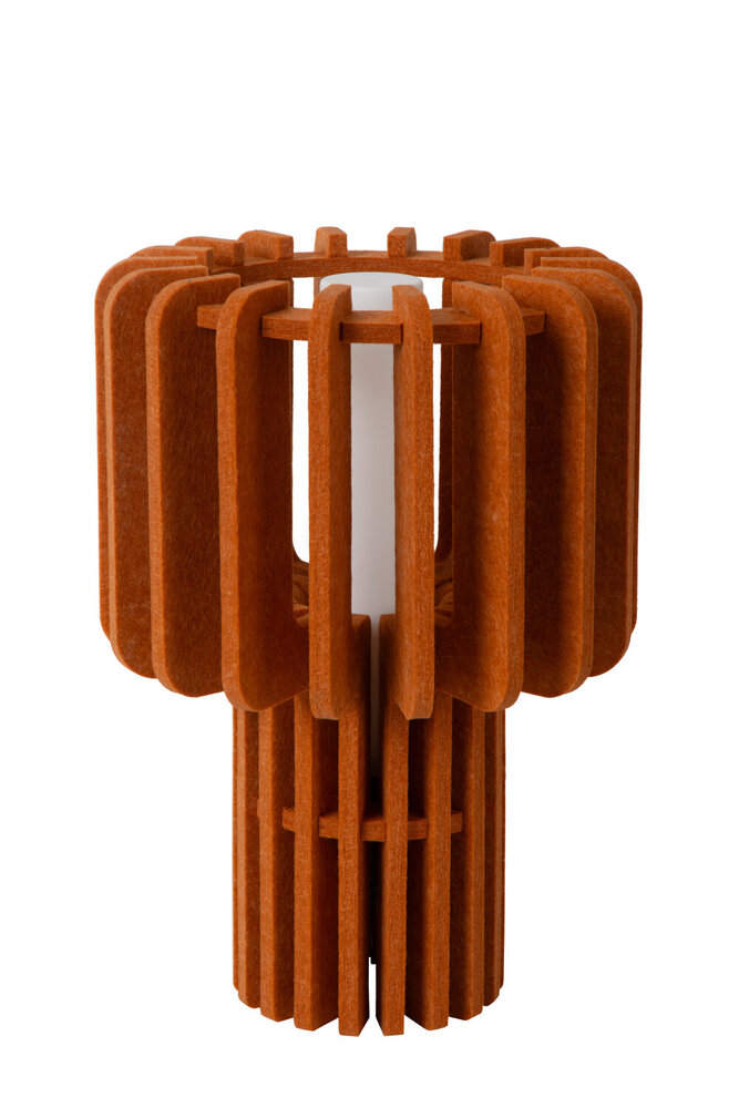 Lucide ROLLO - Tafellamp - 1xE27 - Terracotta Lucide ROLLO - Tafellamp - 1xE27 - Terracotta