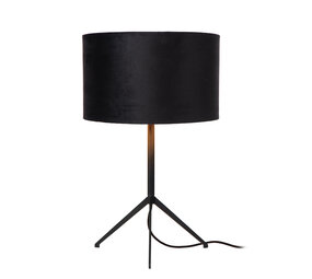Lucide TONDO - Tafellamp - Ø 30 cm - 1xE27 - Zwart Lucide TONDO - Tafellamp - Ø 30 cm - 1xE27 - Zwart