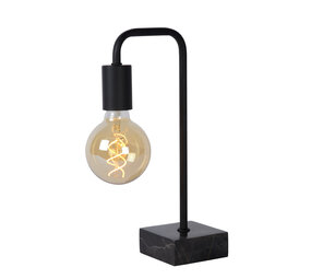 Lucide LORIN - Tafellamp - 1xE27 - Zwart Lucide LORIN - Tafellamp - 1xE27 - Zwart