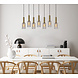 Lucide CORALIE - Hanglamp - 7xE27 - Transparant