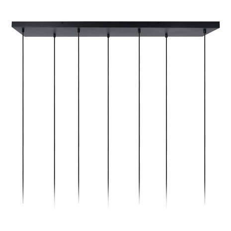 Lucide CORALIE - Hanglamp - 7xE27 - Transparant