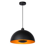 Lucide SIEMON - Hanglamp - Ø 40 cm - 1xE27 - Zwart Lucide SIEMON - Hanglamp - Ø 40 cm - 1xE27 - Zwart